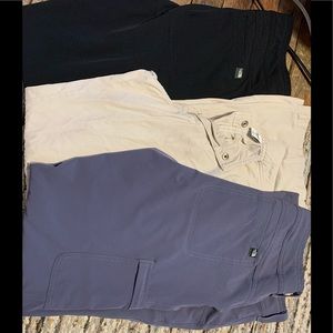 Bundle of hiking clothes